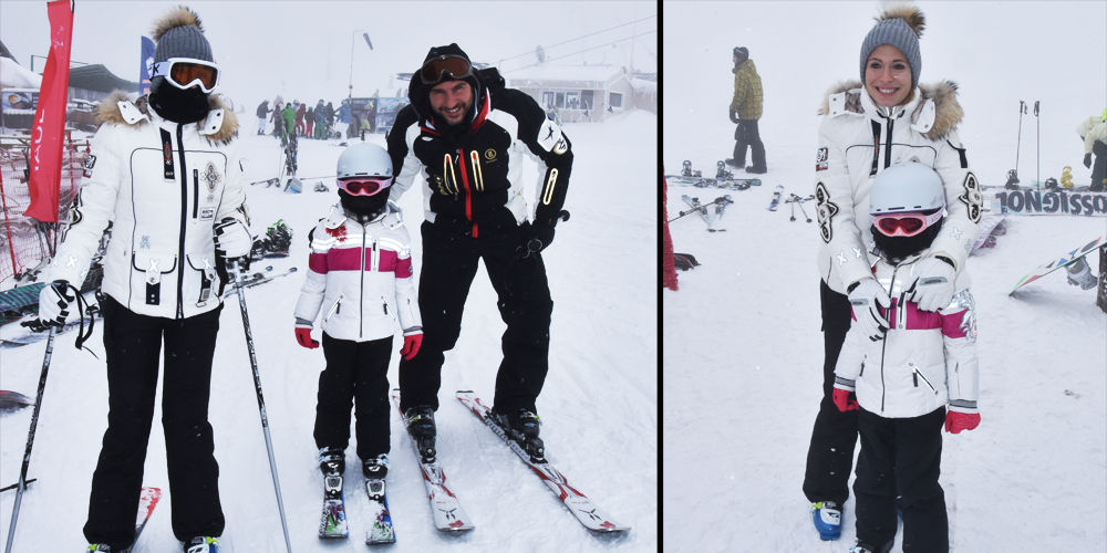 'Kızımız kayak yapmayı seviyor'