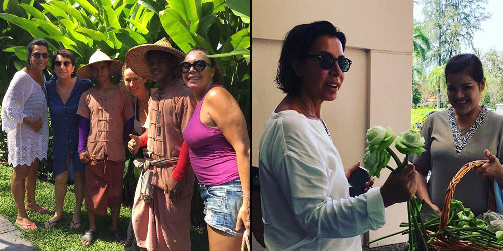 Phuket'teki evinde tatilde