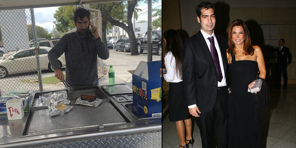 Amerika'da hotdog satıyor