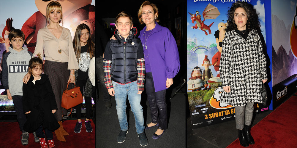 Çocuklarla gala keyfi