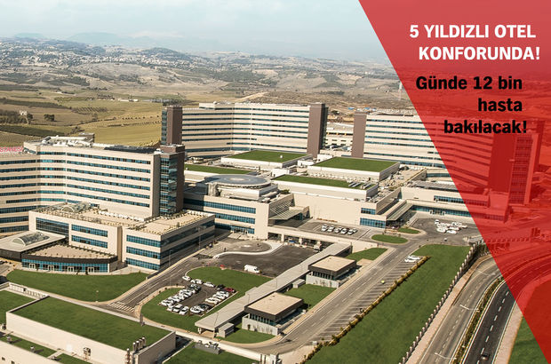 Türkiye'nin ilk şehir hastanesi bugün açılıyor!