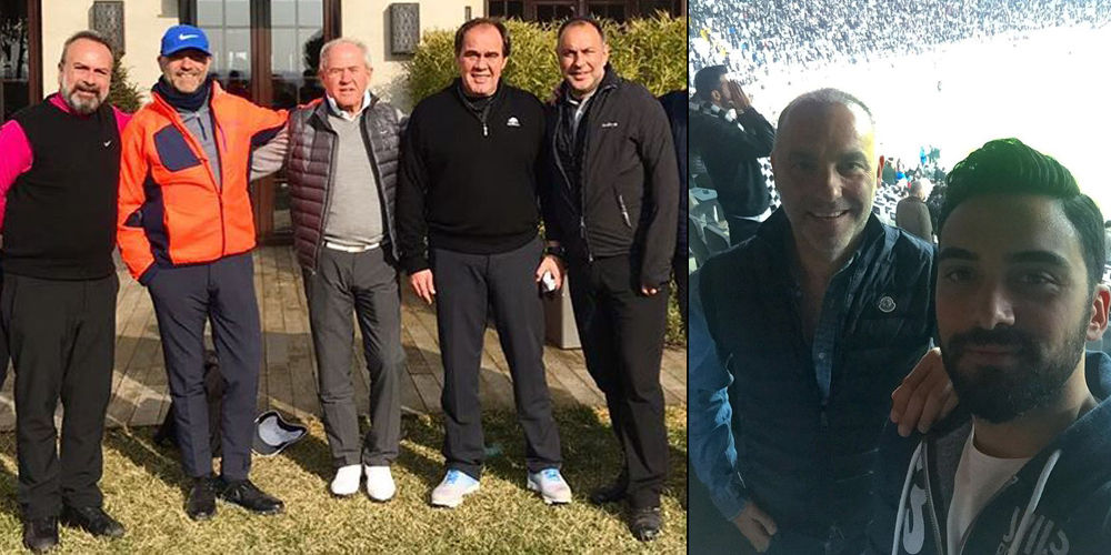 Antalya'da golf İstanbul'da futbol