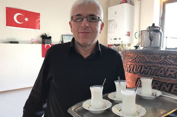 Çay yerine süt içiyorlar