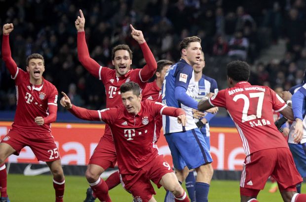 Hertha Berlin: 1 - Bayern Münih: 1