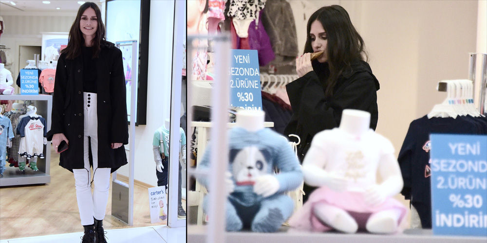 Ayaküstü atıştırdı