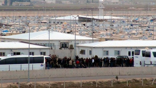 Türkiye'de eğitilen Suriyeli polisler Suriye'ye gidiyorlar