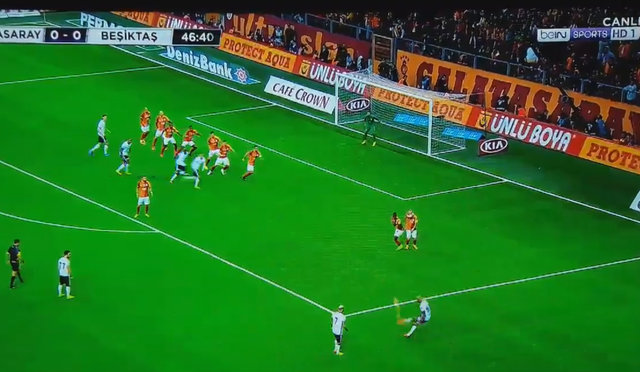Talisca'nın Galatasaray'a attığı gol sosyal medyayı salladı