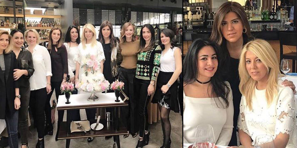 Çiçek konseptli doğum günü