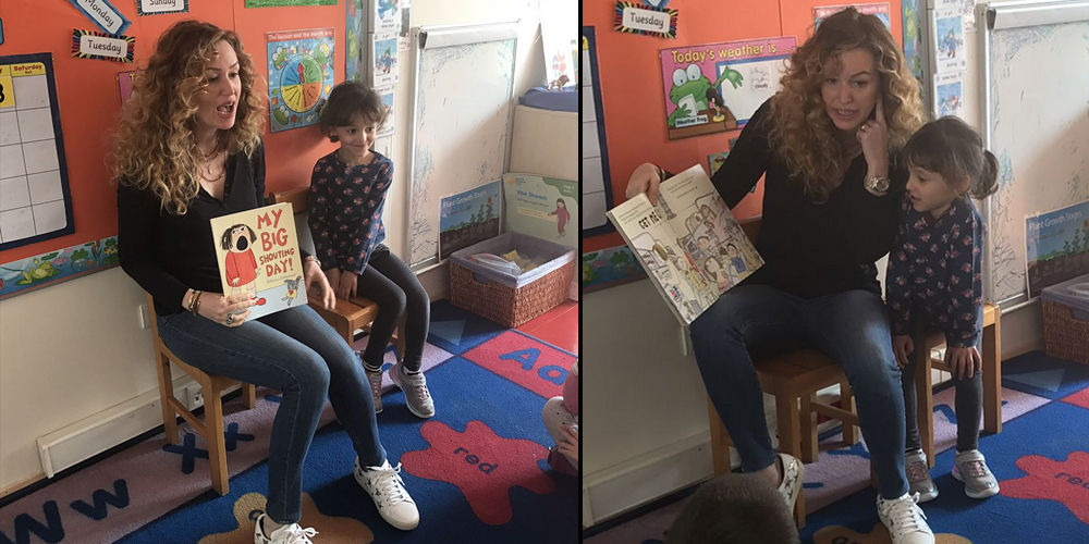 Kosif, miniklere kitap okudu