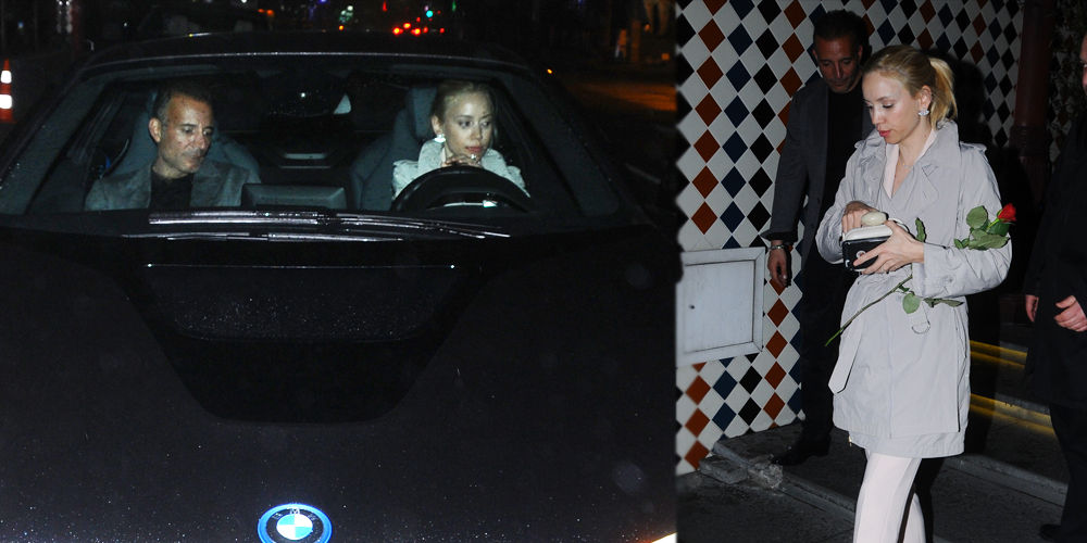 Romantik çift gecelerde