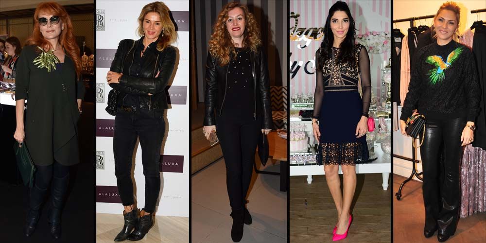 Siyah kombinler baş tacı