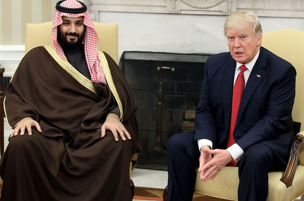 Trump, Suudi Arabistan İkinci Veliaht Prensi ile görüştü