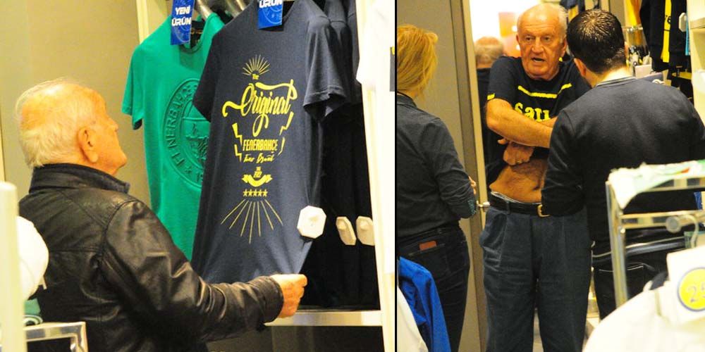 Başkan'ın forma aşkı