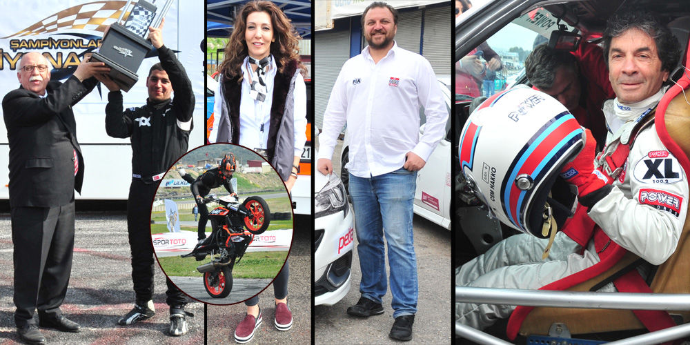 Şampiyonlar piste çıktı