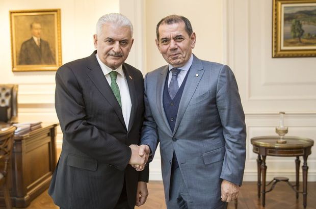 Başbakan Binali Yıldırım, Dursun Özbek'i kabul etti