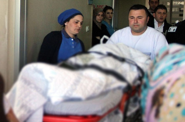 Samsun'da eşarbını makineye kaptıran Iraklı kız ölümden döndü