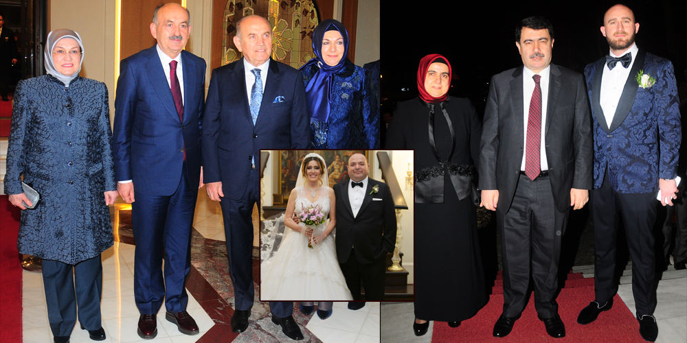 Mutluluğa şahitlik ettiler