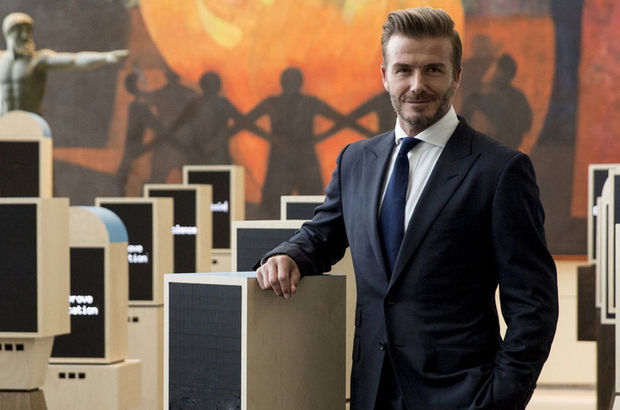 David Beckham tanınmaz halde