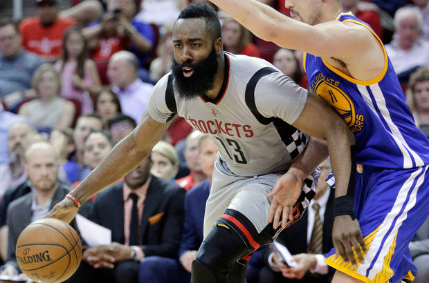 Rockets-Warriors maçı rekorlara sahne oldu
