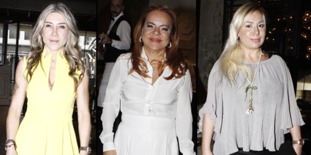 Yardım yemeğinde buluştular