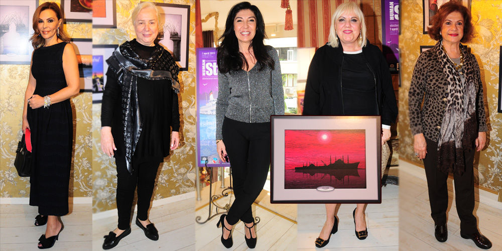 Ödüllü karikatürler sergilendi