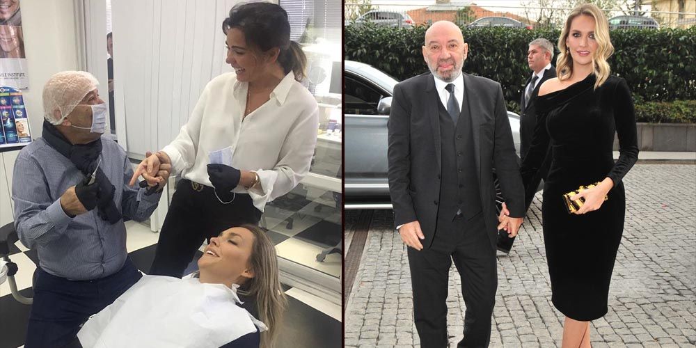 Masis çiftinin 'diş' mutluğu