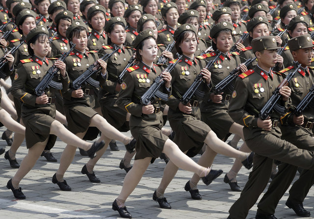 Kuzey Kore'den gövde gösterisi: Savaşa savaşla karşılık veririz