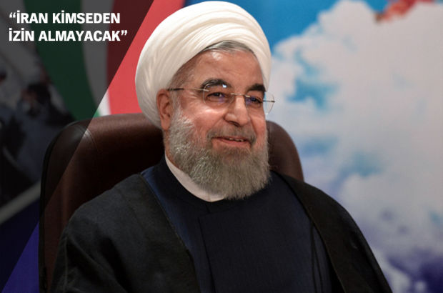 Ruhani: İran, nükleer füze programı için kimseden izin almayacak