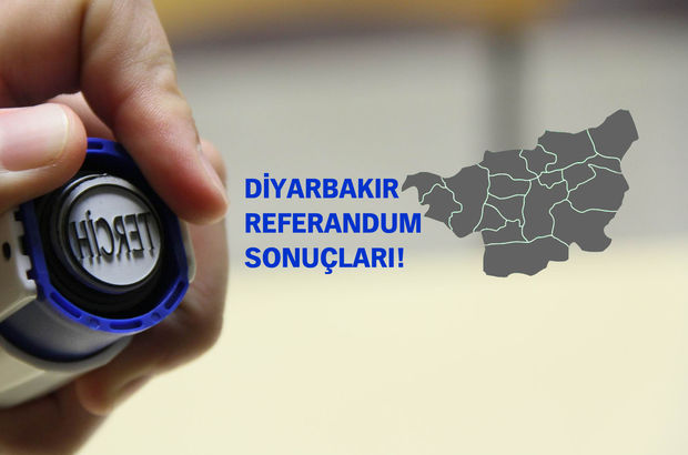 Diyarbakır referandum sonuçları - 2017 Evet Hayır oy oranları