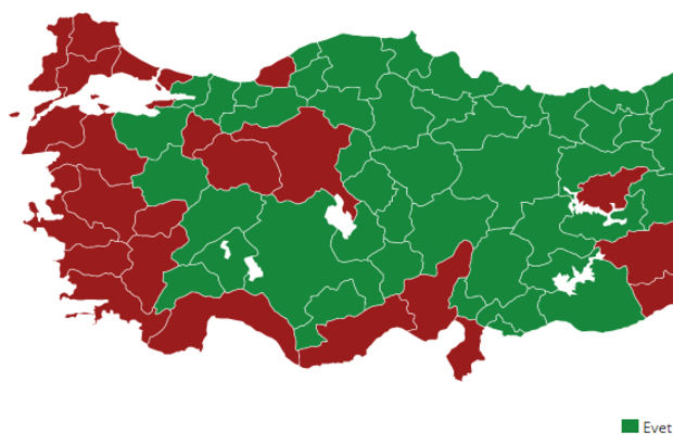 İstanbul, Ankara ve İzmir'den 'Hayır' çıktı