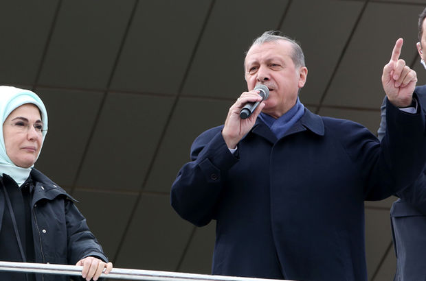 Erdoğan: Dün akşam Kasım 2019'a işaret fişeği atıldı
