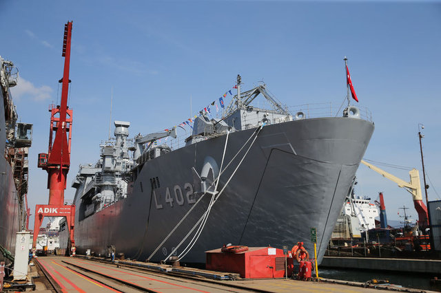 TCG Bayraktar Deniz Kuvvetleri Komutanlığına teslim edildi