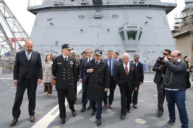 TCG Bayraktar Deniz Kuvvetleri Komutanlığına teslim edildi