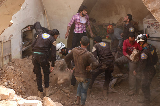 Esed'den Halep'e art arda 11 hava saldırısı