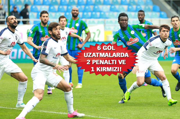 Çaykur Rizespor: 3 - Başakşehir: 3 | MAÇ SONUCU
