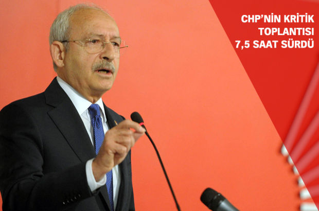 CHP Parti Meclisi toplantısında 'kurultay' değerlendirmesi