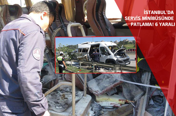İstanbul Pendik'te servis minibüsünde patlama! SON DAKİKA HABERLERİ