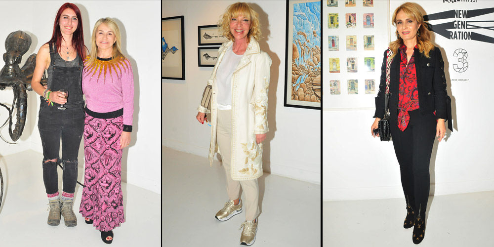 Genç sanatçıların eserleri sergilendi