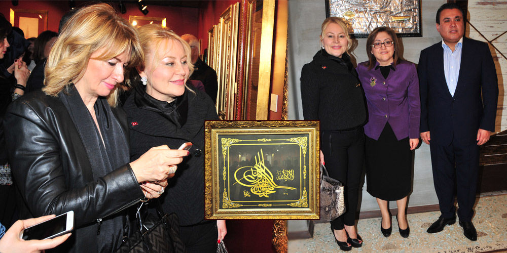 Sabancı'nın hat koleksiyonu Antep'te