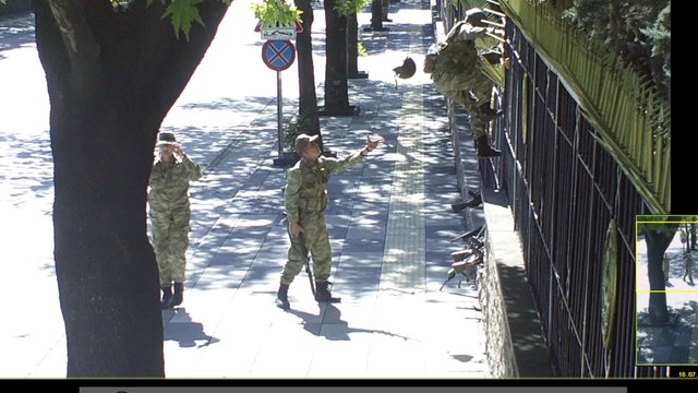 Genelkurmay Başkanlığı Karargahı'ndaki askerlerin kaçış görüntüleri ortaya çıktı