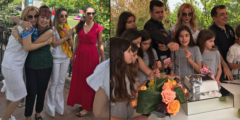 Bahçede konser keyfi