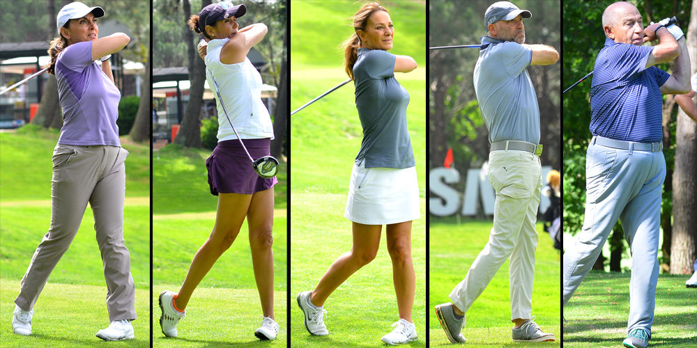 Golf tutkunları sahaya indi