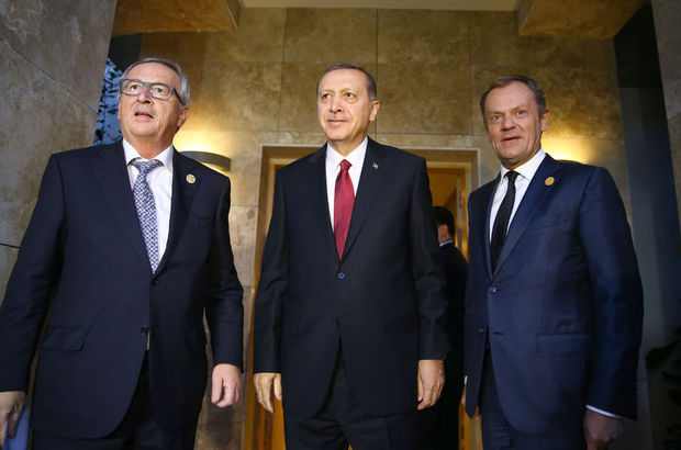 Cumhurbaşkanı Erdoğan, Juncker ve Tusk'la görüşecek