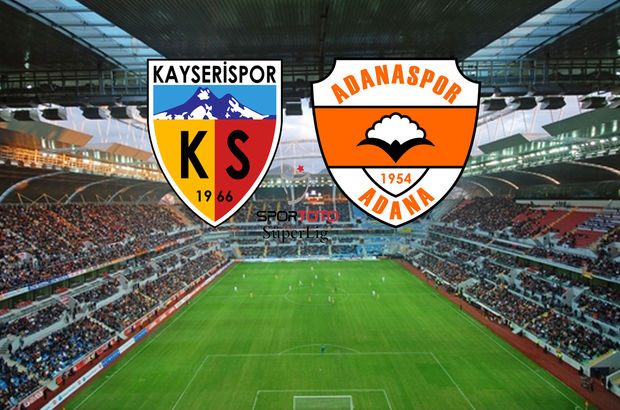 Kayserispor - Adanaspor maçı ne zaman, saat kaçta, hangi kanalda?