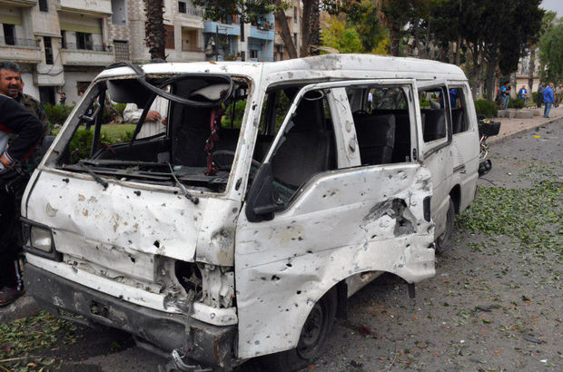 Humus'ta bombalı araç saldırısı: 3 ölü