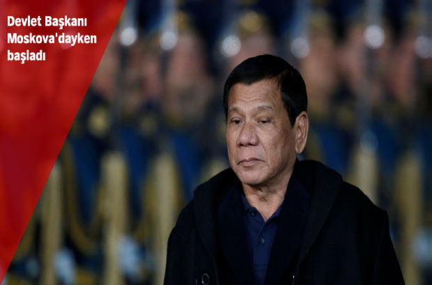 Filipinler Devlet Başkanı Duterte, Filipinler'in güneyinde sıkıyönetim ilan etti