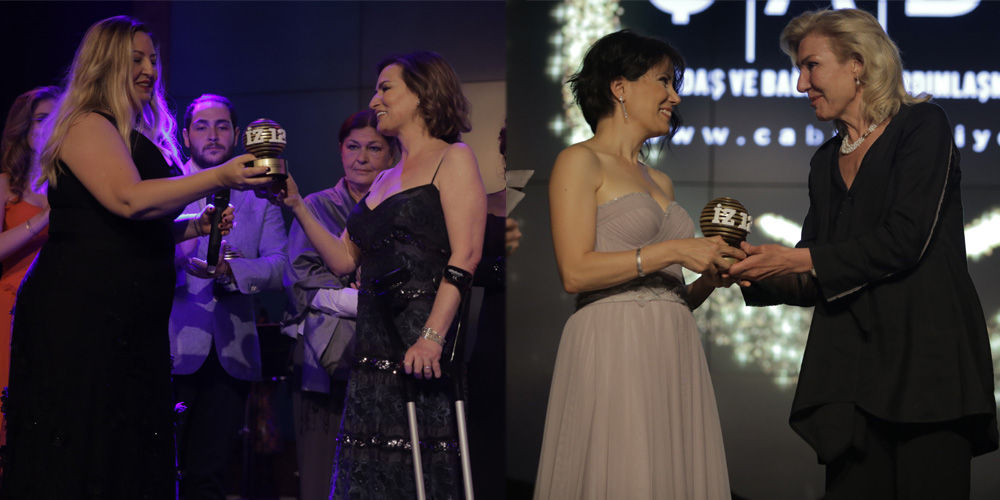 12 'ÇABA'layan kadına ödül