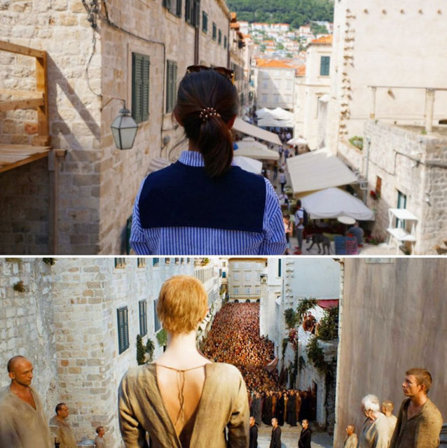 Game of Thrones'un Dubrovnik sahnelerinde geçen kareler