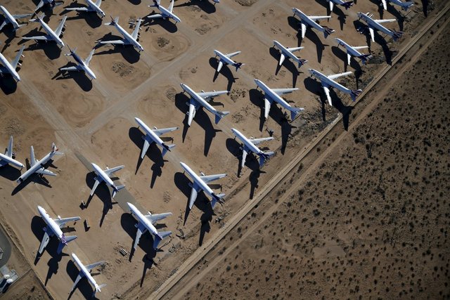 ABD'deki uçak mezarlığından 22 çarpıcı fotoğraf