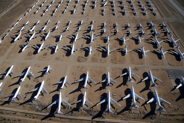 ABD'deki uçak mezarlığından 22 çarpıcı fotoğraf